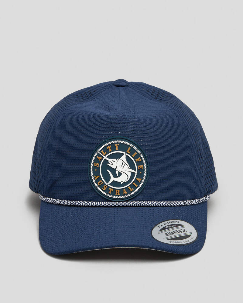 Salty Life Ahoy Snapback Cap for Mens