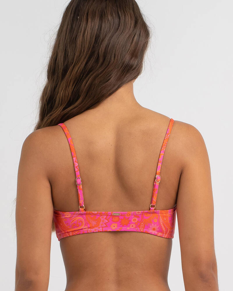 Topanga Maggie Bandeau Bikini Top for Womens