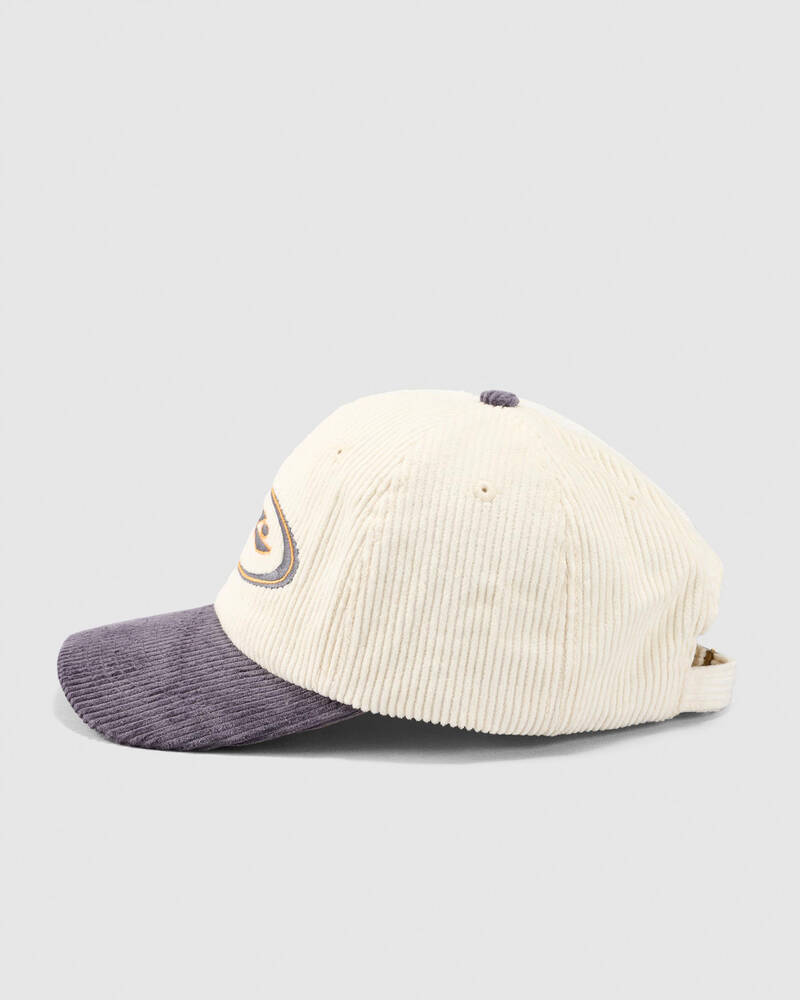 Rusty Orbit Cord Six Panel Cap for Mens