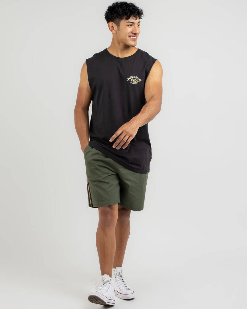 Quiksilver On Script Muscle Tank for Mens