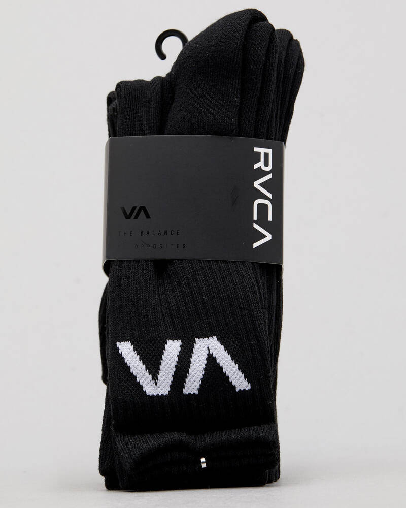 RVCA Womens VA Sport Sock Pack for Womens