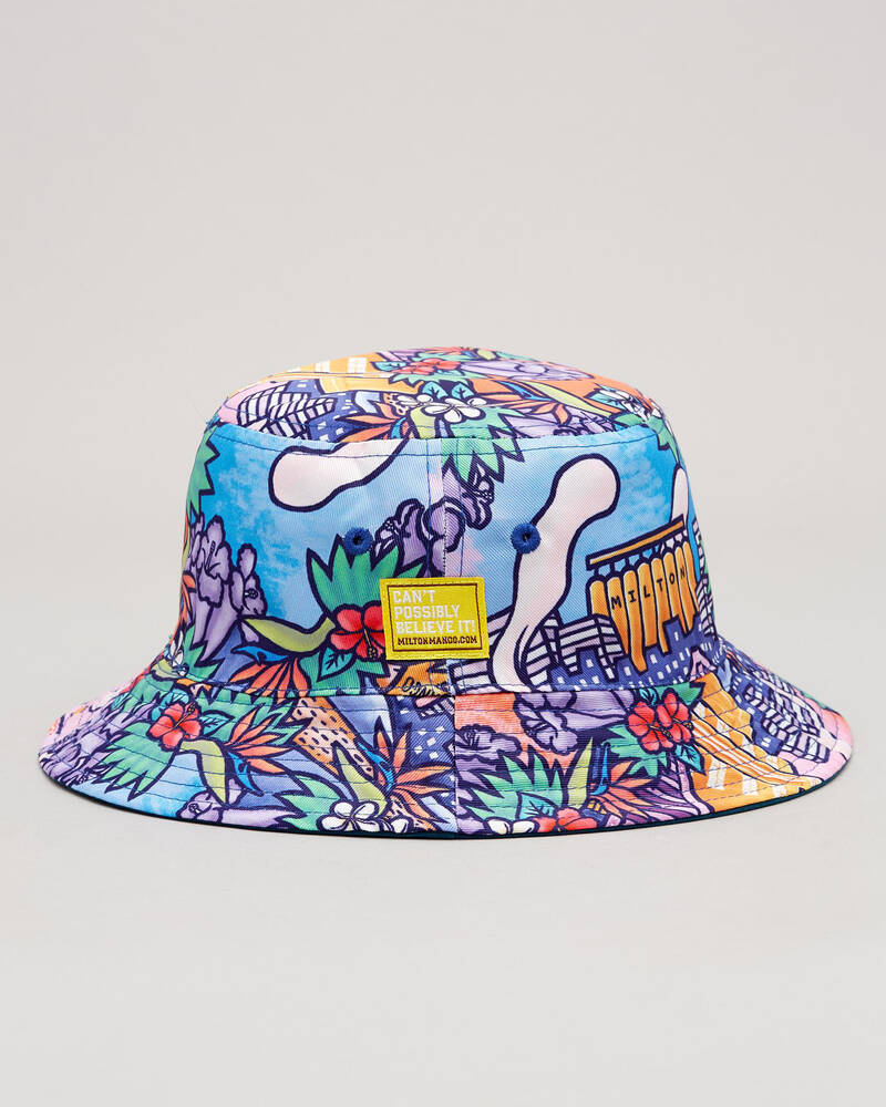 Milton Mango Euphoric Reversible Bucket Hat for Mens
