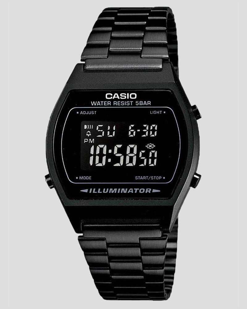Casio Vintage All Black Watch for Womens