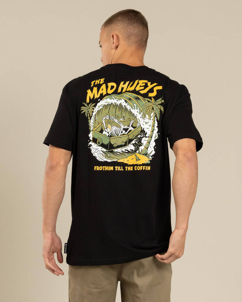 The Mad Hueys Frothin Coffin T-Shirt for Mens