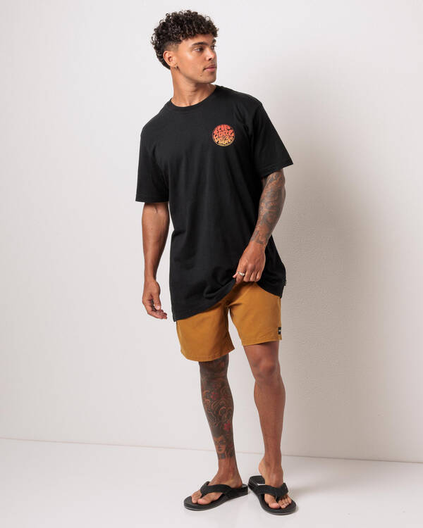 Rip Curl Wettie Passage Icon T-Shirt for Mens