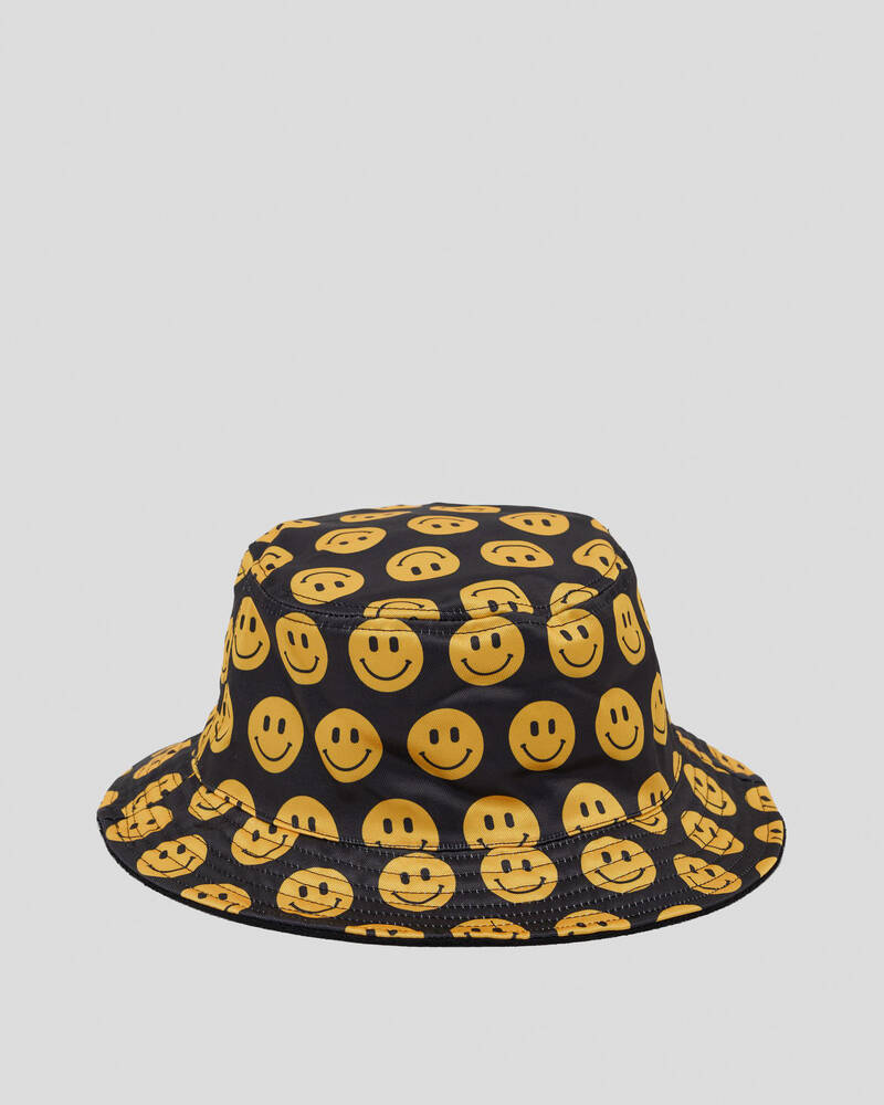 Lucid Smiley Bucket Hat for Mens