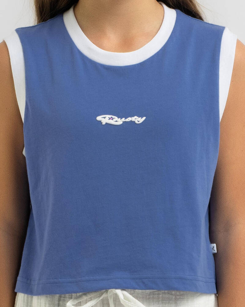 Rusty Girls' Wildflower Tank Top for Womens
