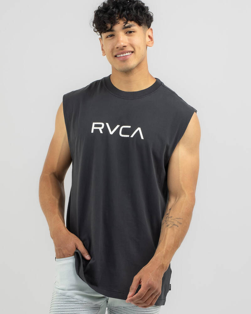 RVCA Big RVCA Washed Lite Muscle Tank for Mens