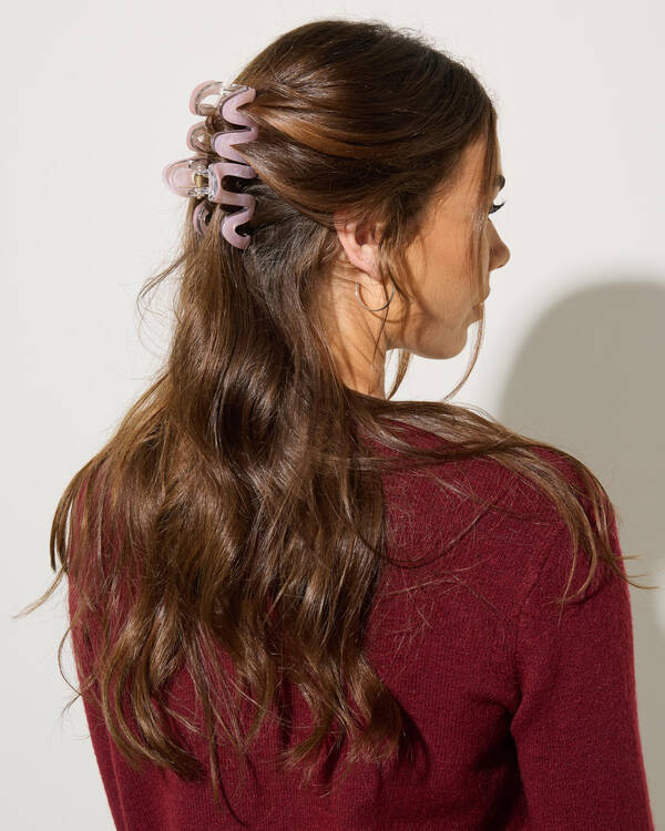 Squiggle Hair Claw Clip