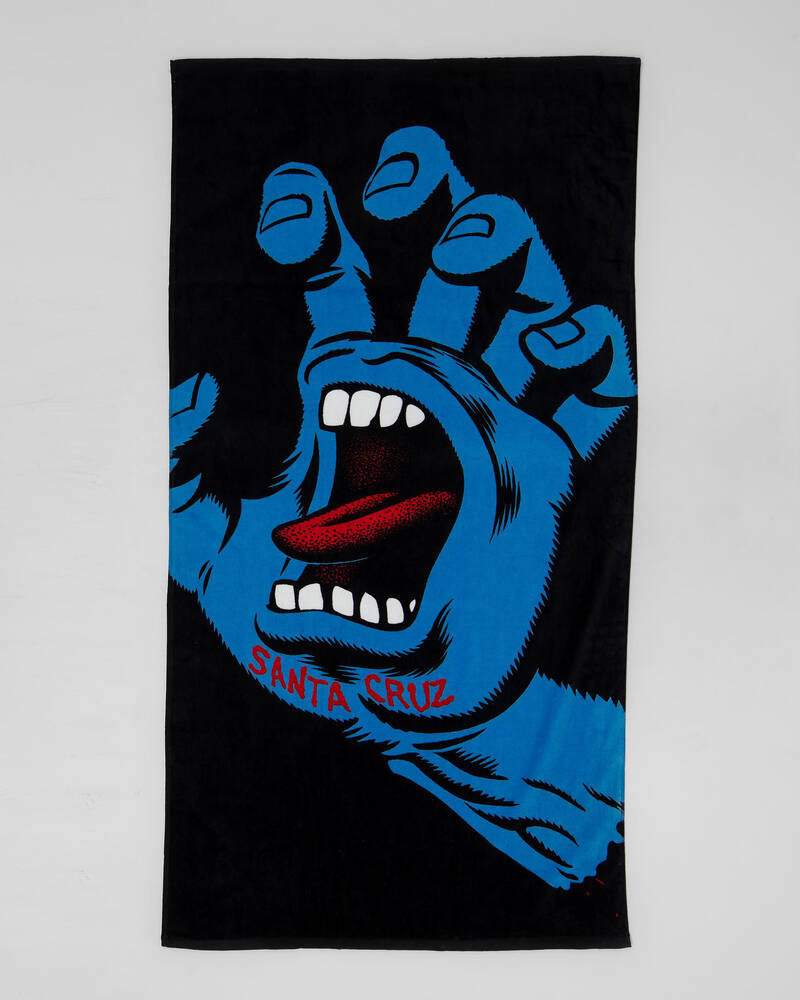 Santa Cruz Screaming Hand Towel for Mens