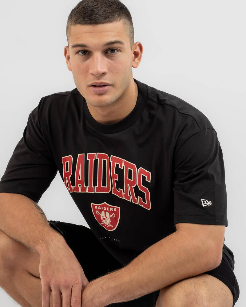 New Era Oversize Las Vegas Raiders T-Shirt for Mens