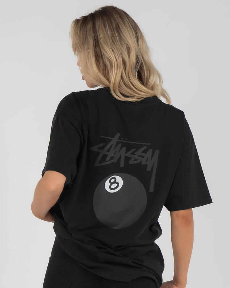 Stussy Eight Ball Pigment T-Shirt Dress for Womens