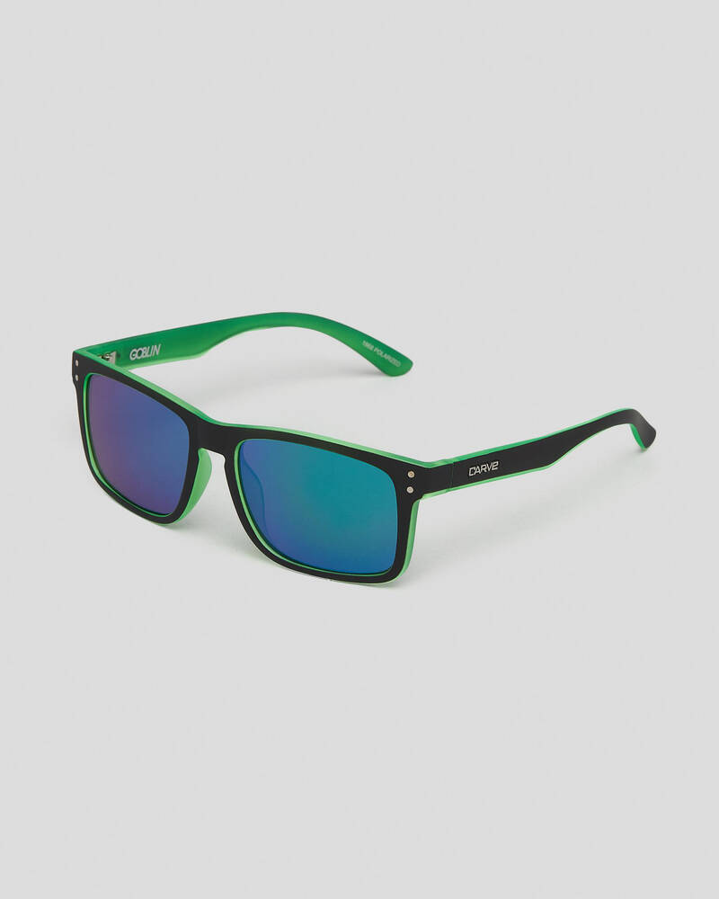 Carve Goblin Blk/grn Polarized Sunglasses for Mens