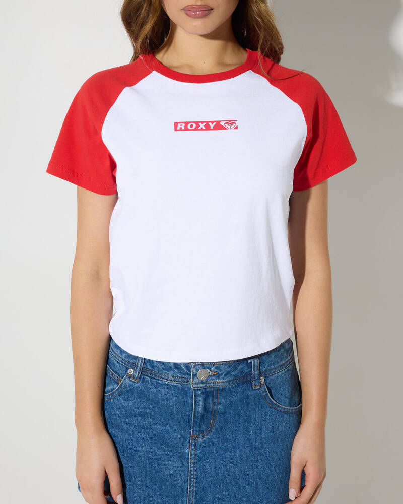 Roxy Rewind Raglan Tee for Womens