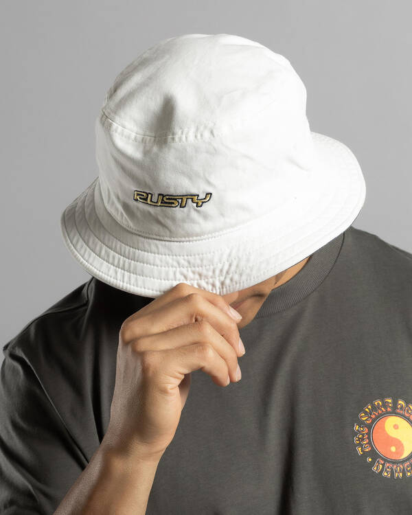 Rusty Artic Reversible Bucket Hat for Mens