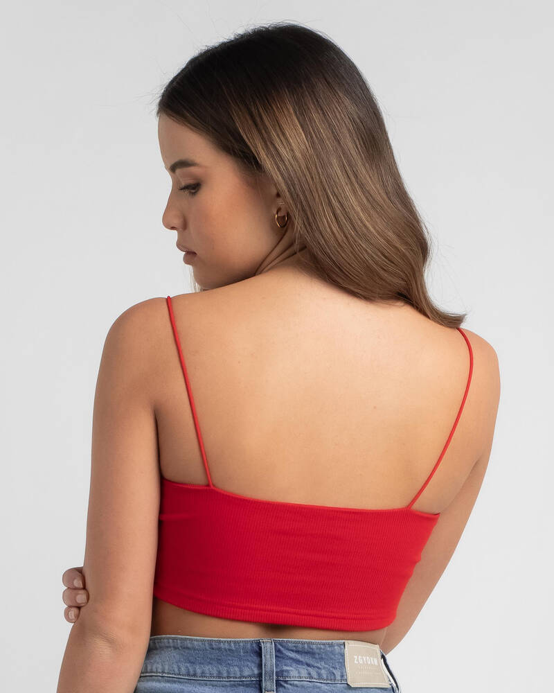 Mooloola Moss Crop Top for Womens