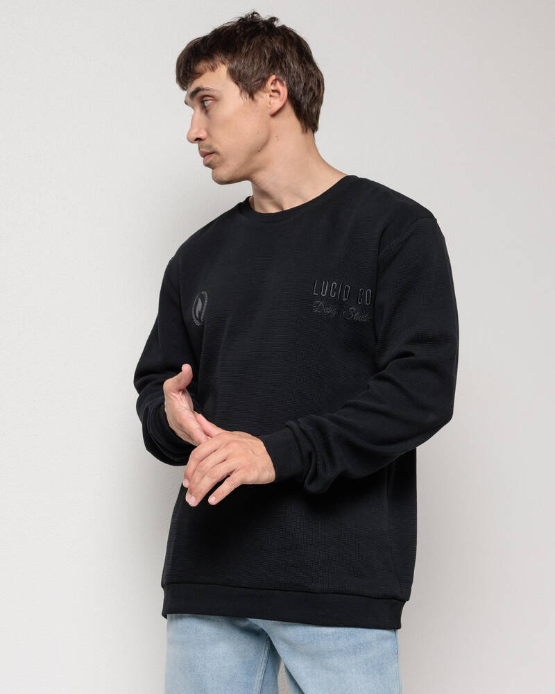 Lucid Sigil Waffle Long Sleeve T-Shirt for Mens