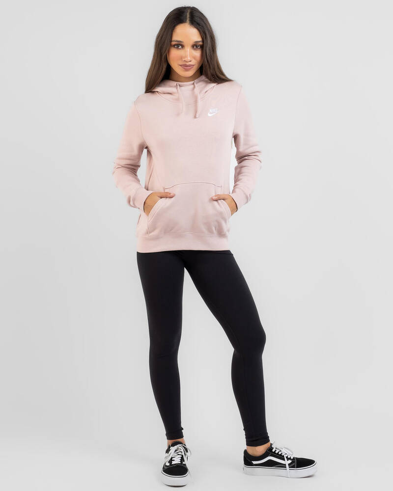 Nike Club Funnel Neck Hoodie for Womens