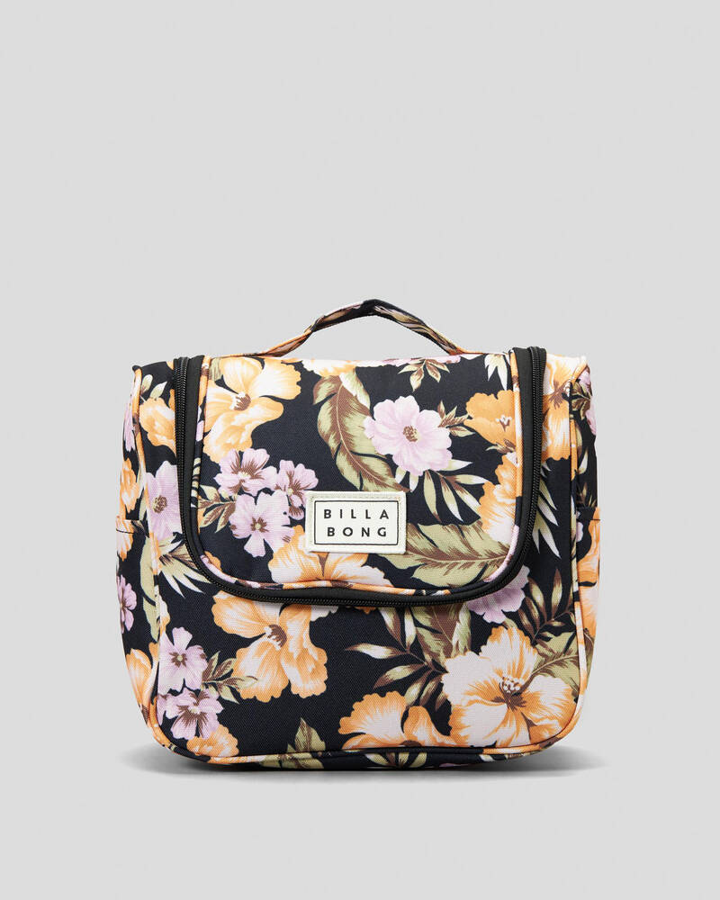 Billabong Calypso Travel Beauty Makeup Case for Womens