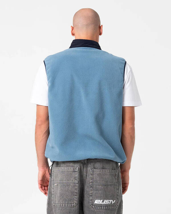Rusty Phantom Polar Fleece Vest for Mens