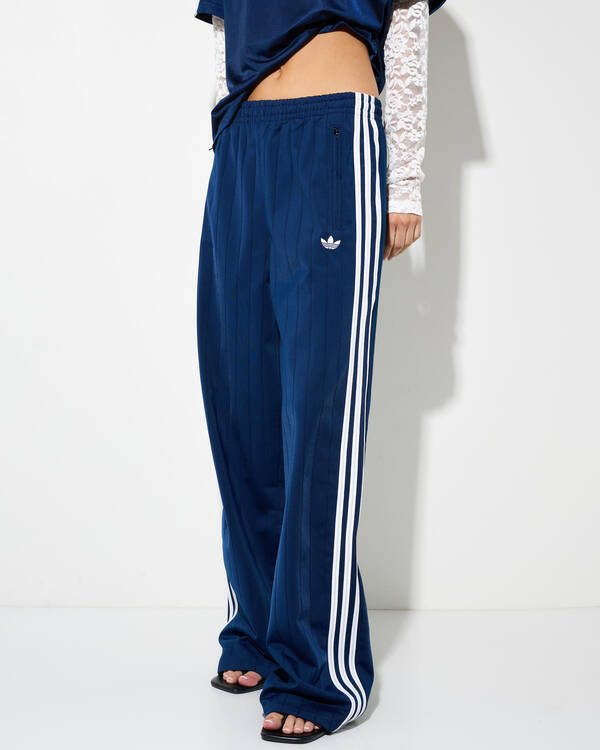 adidas Pinstripe Firebird Loose Track Pants for Womens