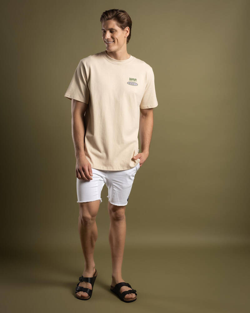 Rhythm Heavy Vintage Block T-Shirt for Mens