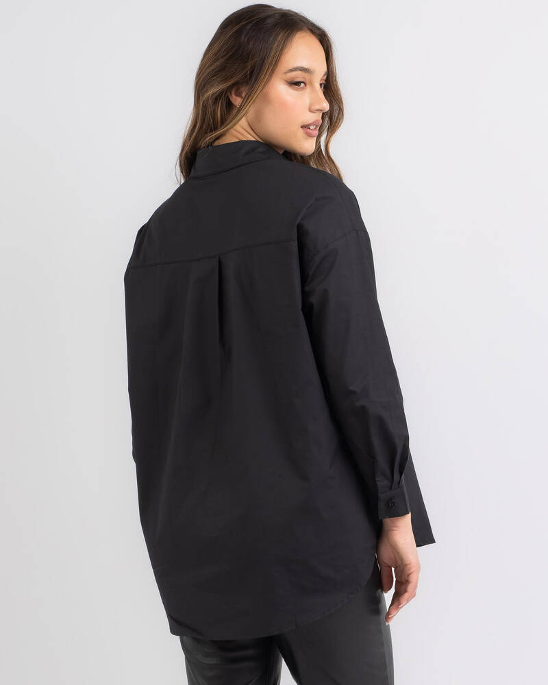 Ava And Ever Material Girl Shirt for Womens