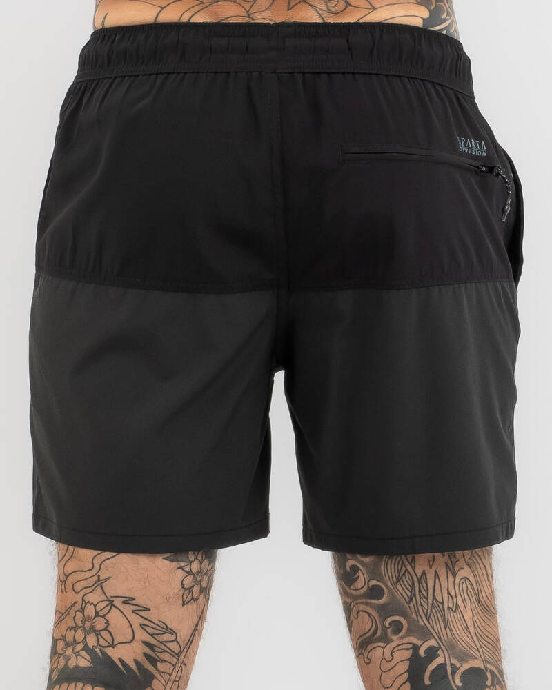 Sparta Traction Elastic Waist Shorts for Mens