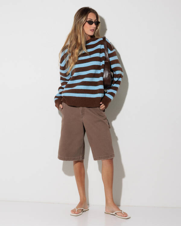 Paper Heart Sally Striped Knit for Womens