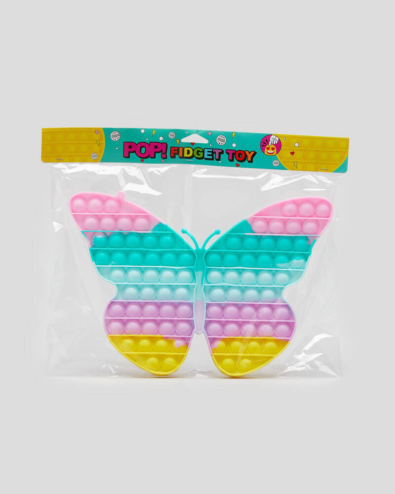 Get It Now Large Butterfly Pop It Toy for Unisex