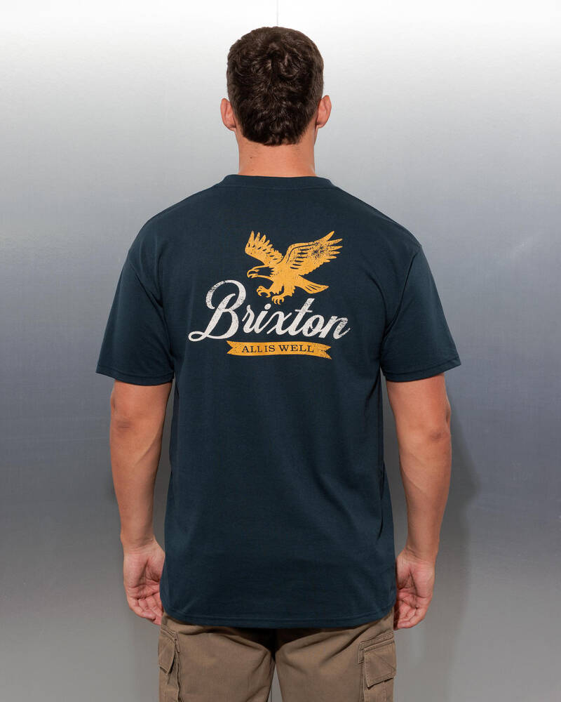 Brixton Well T-Shirt for Mens