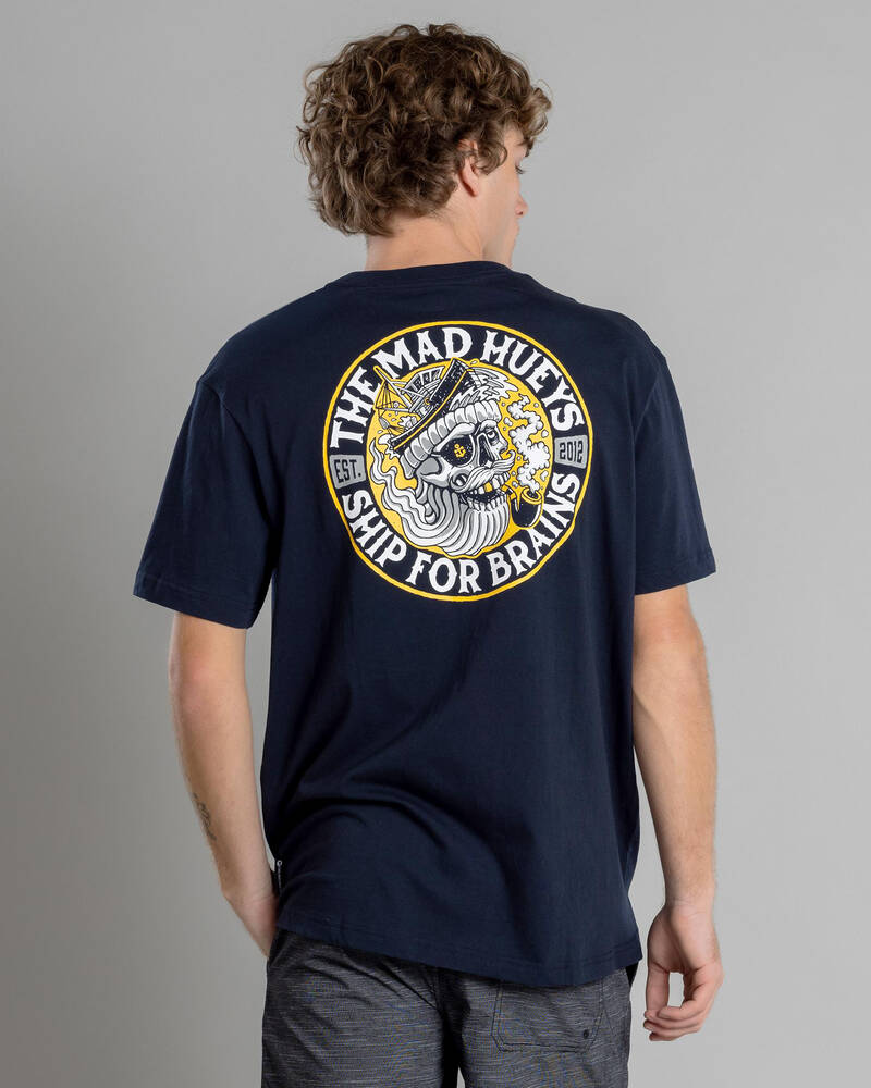 The Mad Hueys Ship For Brains T-Shirt for Mens