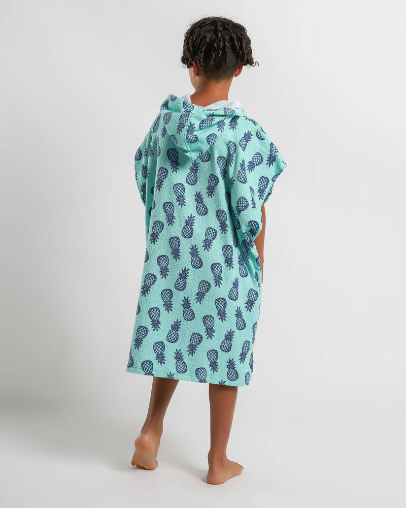 Santa Cruz Girls SC Tropic Strip Hooded Towel for Unisex