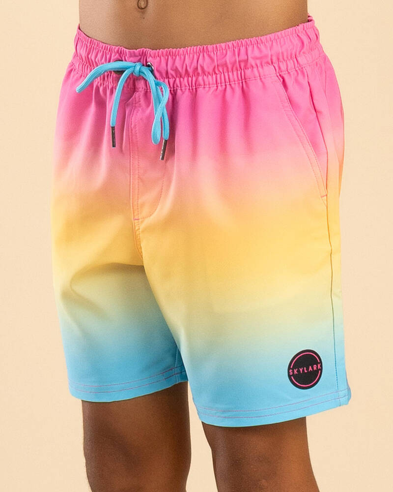 Skylark Boys' Raise Elastic Waist Shorts for Mens