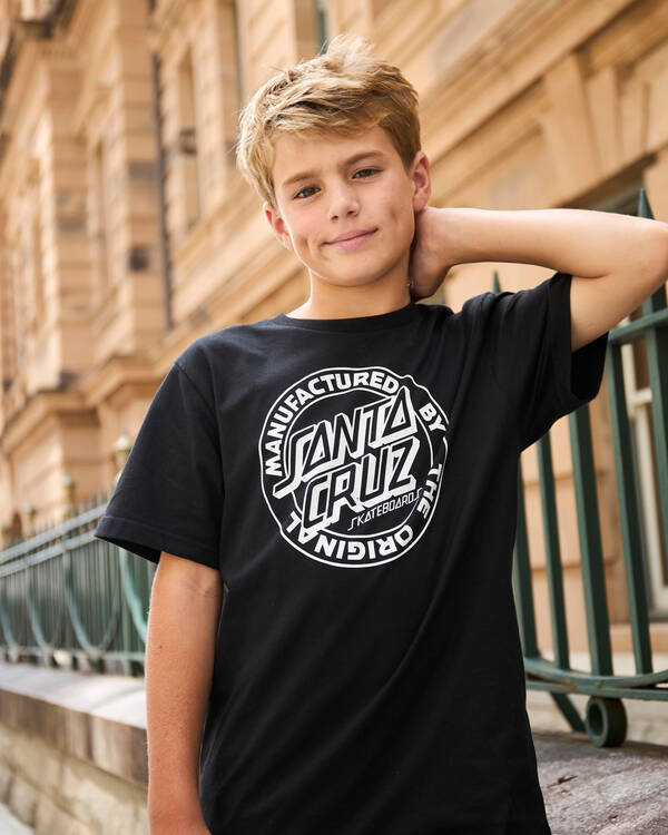 Boys' MFG Dot Front T-Shirt