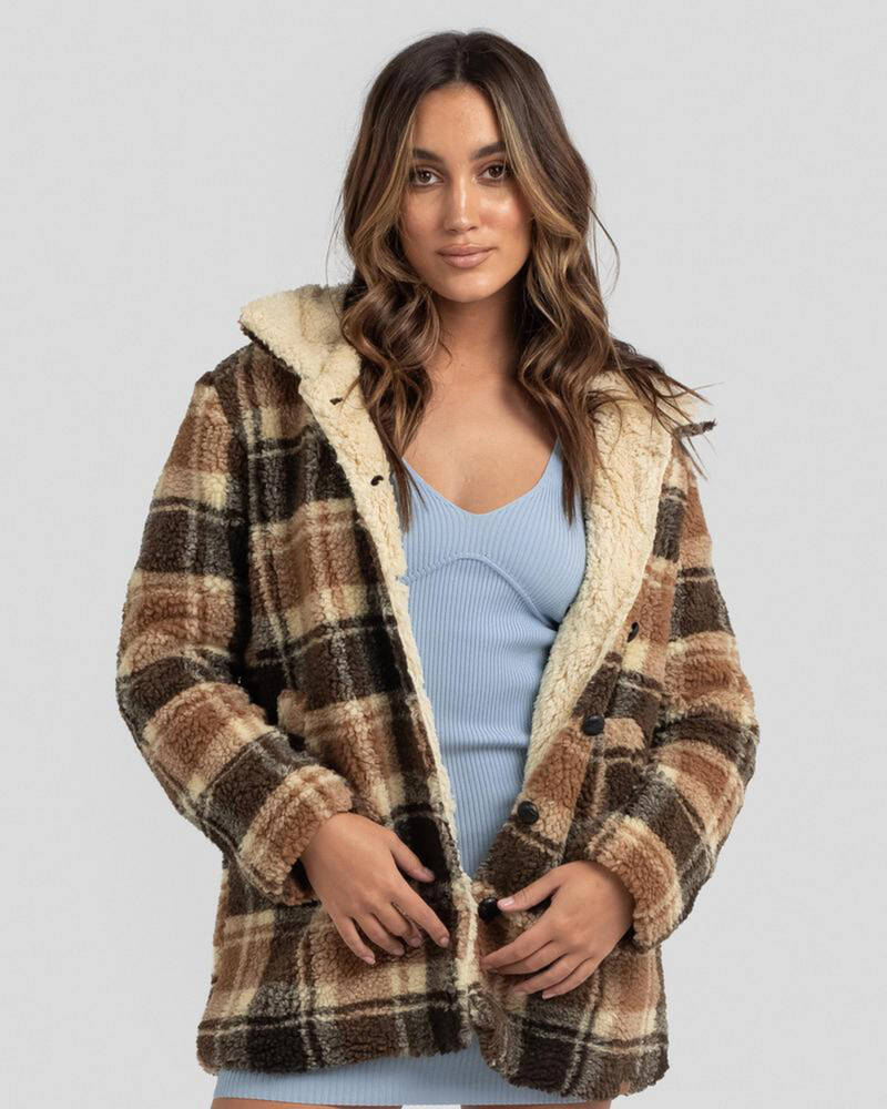 Santa Cruz Hacienda Check Jacket for Womens