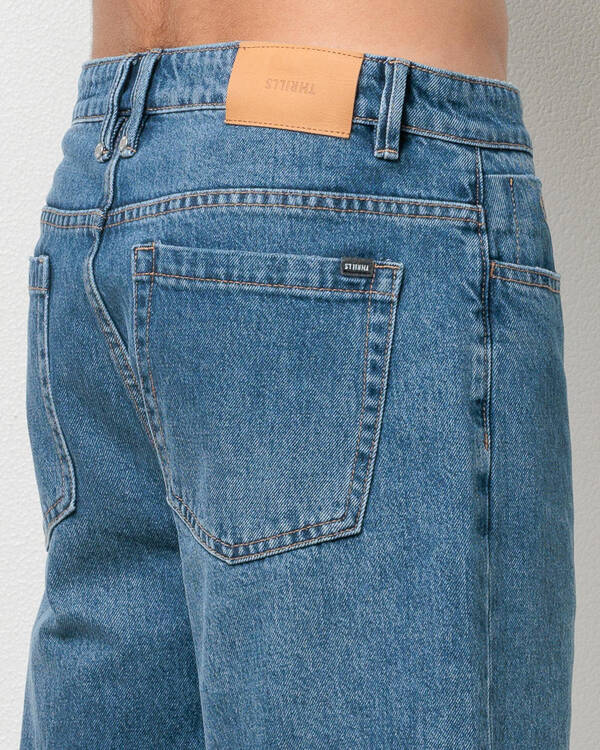 Thrills Slacker Denim Shorts for Mens