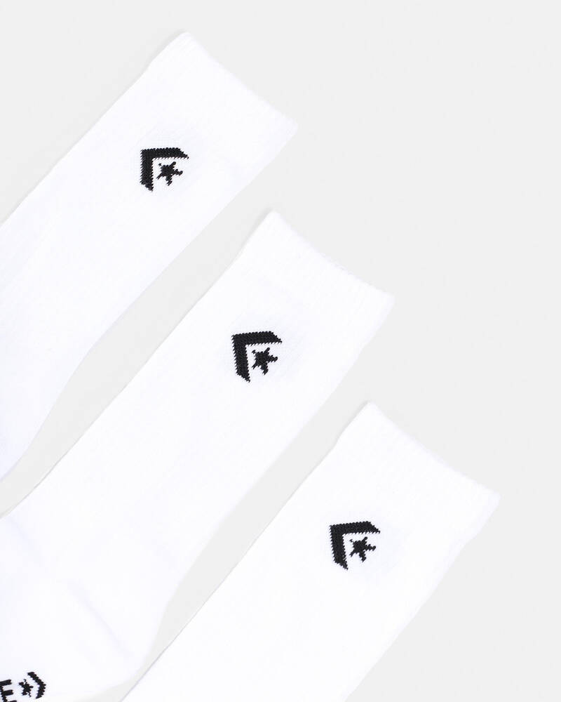 Converse Crew Socks 3 Pack for Mens