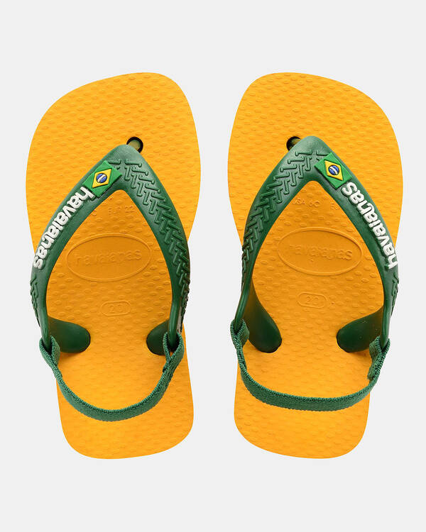 Toddler's Brazil Logo Thongs