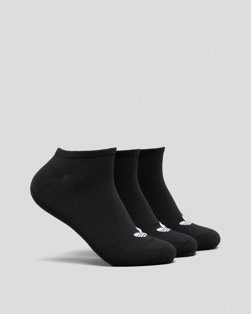 adidas Trefoil Liner Socks 3 Pack for