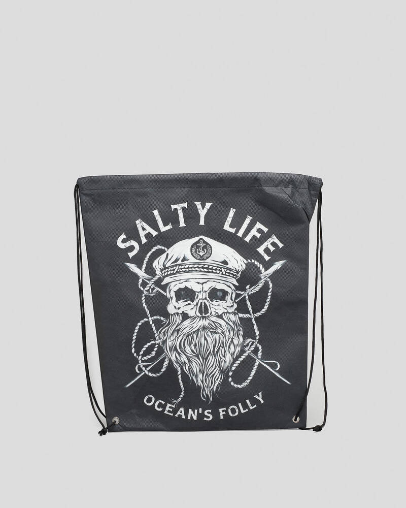 Salty Life Mariner Drawstring Bag for Mens