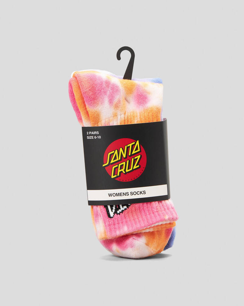 Santa Cruz Stack Strip Sock 2 Pack for Womens