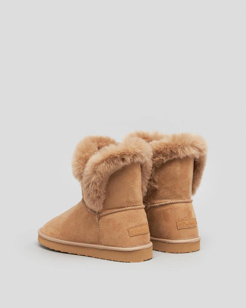 Mooloola Fawn Slipper Boots for Womens