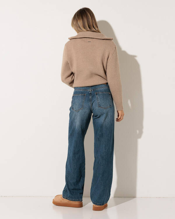 DESU Icon Straight Leg Jeans for Womens