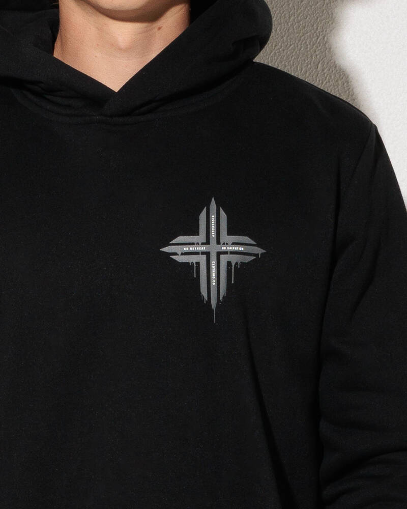 Kiss Chacey Worship Dual Curved Hoodie for Mens