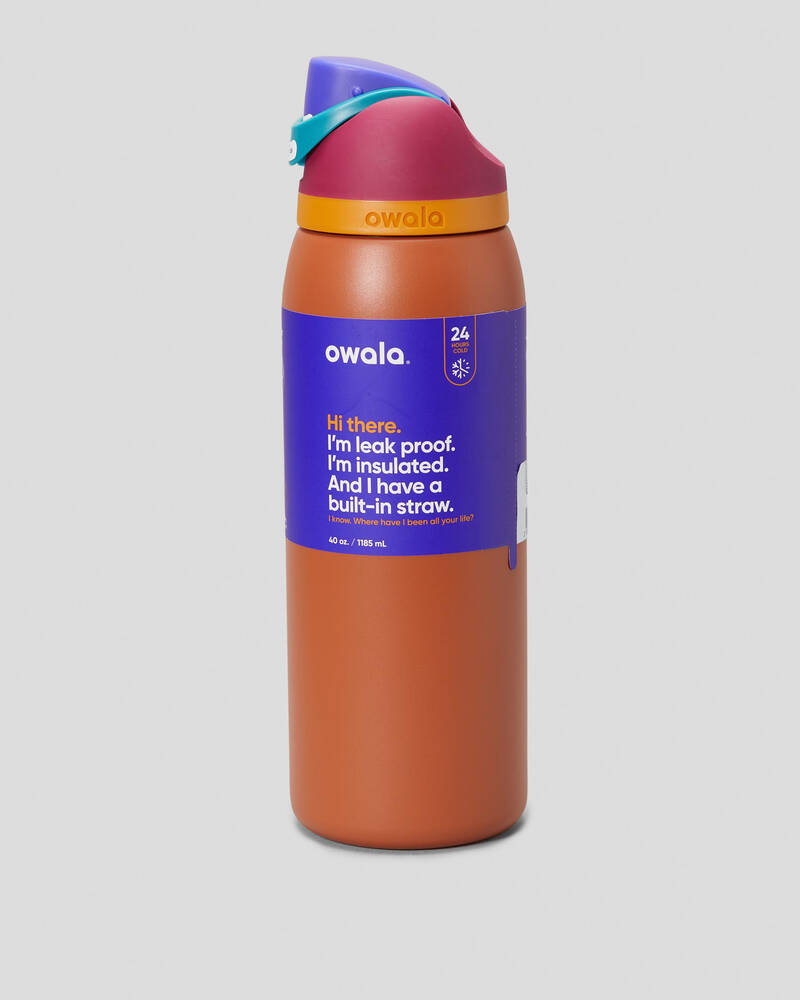 Owala 40oz FreeSip Stainless Steel Water Bottle for Unisex