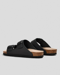 GENUINS Hawaii Oiled Leather Sandals for Mens image number null