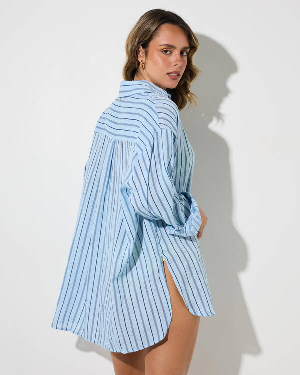 Kaiami Sonia Shirt Beach Cover Up for Womens