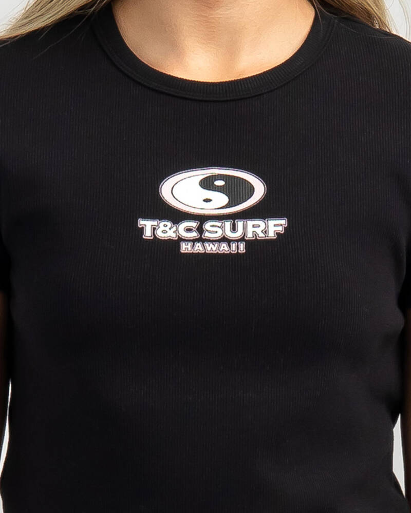 Town & Country Surf Designs Iconic Baby Tee for Womens