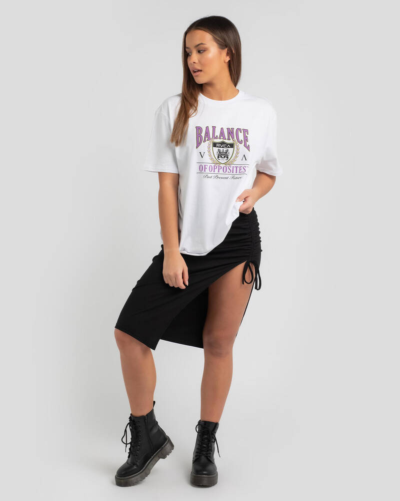 RVCA Past Present Future T-Shirt for Womens